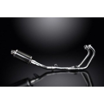 Delkevic volledig systeem Oval Carbon 225mm zonder e-keur - GW250 Inazuma (2013-2018)