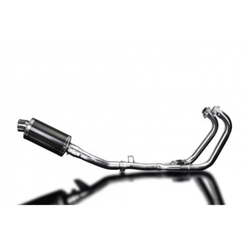 Delkevic volledig systeem Oval Carbon 225mm zonder e-keur - GW250 Inazuma (2013-2018)