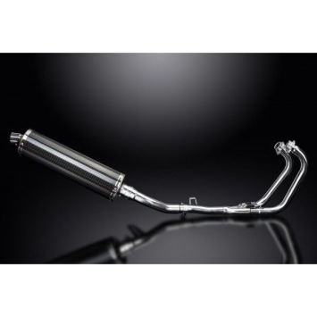 Delkevic volledig systeem Oval Carbon 450mm zonder e-keur - GW250 Inazuma (2013-2018)