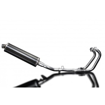 Delkevic volledig systeem Oval Carbon 450mm zonder e-keur - GW250 Inazuma (2013-2018)