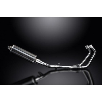 Delkevic volledig systeem Oval Carbon 350mm zonder e-keur - GW250 Inazuma (2013-2018)