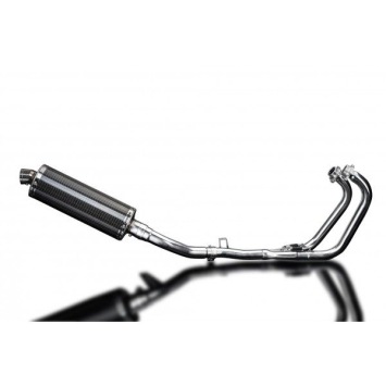 Delkevic volledig systeem Oval Carbon 350mm zonder e-keur - GW250 Inazuma (2013-2018)