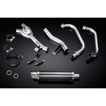 Delkevic volledig systeem Round Carbon 350mm zonder e-keur - GW250 Inazuma (2013-2018)