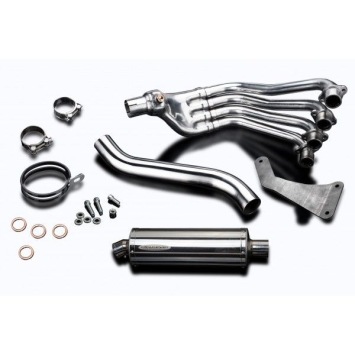 Delkevic volledig systeem Oval RVS 350mm zonder e-keur - CBR650F and CB650F (2014-2018)