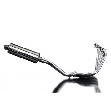 Delkevic volledig systeem Oval RVS 350mm zonder e-keur - CBR650F and CB650F (2014-2018)