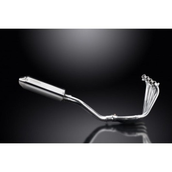 Delkevic volledig systeem Tri-Oval RVS 320mm zonder e-keur - CBR650F and CB650F (2014-2018)