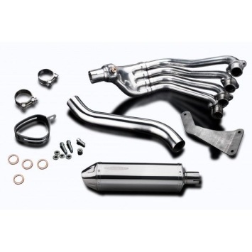 Delkevic volledig systeem Tri-Oval RVS 320mm zonder e-keur - CBR650F and CB650F (2014-2018)