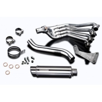 Delkevic volledig systeem Round RVS 350mm zonder e-keur - CBR650F and CB650F (2014-2018)