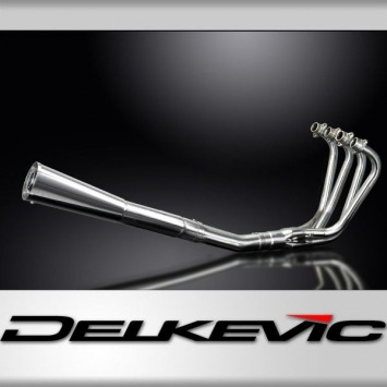 Delkevic volledig systeem Megaphone RVS 550mm zonder e-keur - CB1100F 83