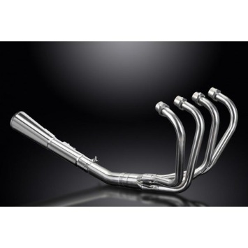 Delkevic volledig systeem Megaphone RVS 550mm zonder e-keur - CB1100F 83