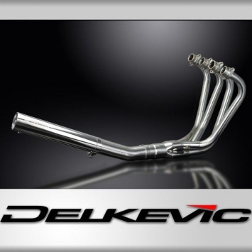 Delkevic volledig systeem Short Straight RVS 350mm zonder e-keur - CB1100F 83