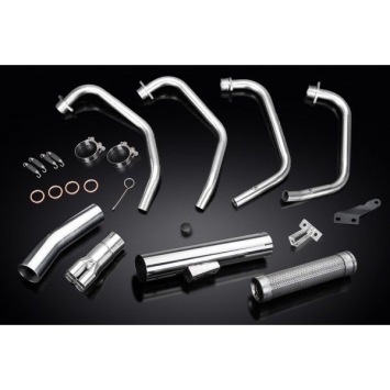 Delkevic volledig systeem Short Straight RVS 350mm zonder e-keur - CB1100F 83