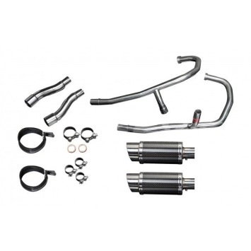 Delkevic volledig systeem Round Carbon 200mm zonder e-keur - GPZ500S EX500C(1987-2007)