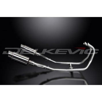 Delkevic volledig systeem Round RVS 200mm zonder e-keur - GPZ500S EX500C(1987-2007)