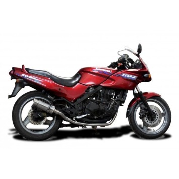 Delkevic volledig systeem Round RVS 200mm zonder e-keur - GPZ500S EX500C(1987-2007)