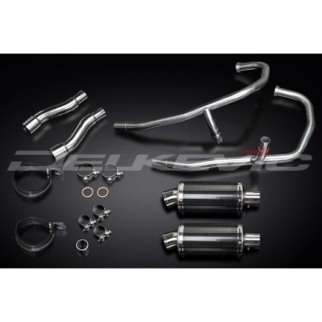 Delkevic volledig systeem Oval Carbon 225mm zonder e-keur - GPZ500S EX500C(1987-2007)