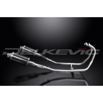 Delkevic volledig systeem Oval Carbon 225mm zonder e-keur - GPZ500S EX500C(1987-2007)