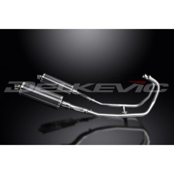 Delkevic volledig systeem Oval Carbon 350mm zonder e-keur - GPZ500S EX500C(1987-2007)