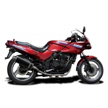 Delkevic volledig systeem Oval Carbon 350mm zonder e-keur - GPZ500S EX500C(1987-2007)