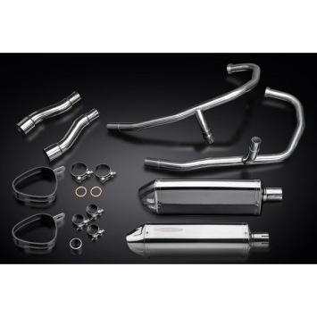 Delkevic volledig systeem Tri-Oval RVS 320mm zonder e-keur - GPZ500S EX500C(1987-2007)