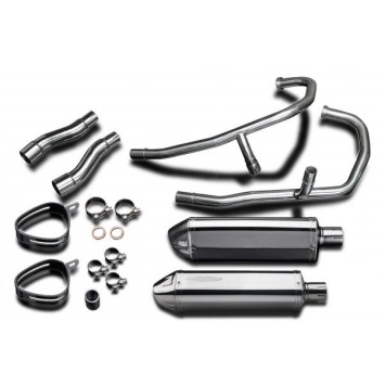 Delkevic volledig systeem Tri-Oval RVS 320mm zonder e-keur - GPZ500S EX500C(1987-2007)