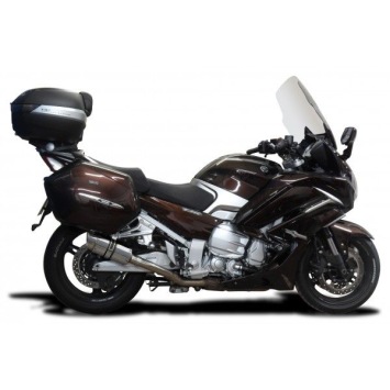 Delkevic slip-on kit Round RVS 200mm zonder e-keur - FJR1300 (2006-2020)