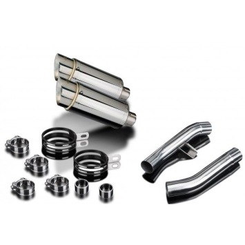 Delkevic slip-on kit Round RVS 200mm zonder e-keur - FJR1300 (2006-2020)