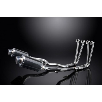 Delkevic volledig systeem Oval Carbon 225mm zonder e-keur - FJR1300/ABS (2006-2020)