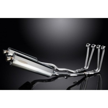 Delkevic volledig systeem Oval RVS 450mm zonder e-keur - FJR1300/ABS (2006-2020)