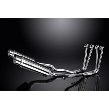 Delkevic volledig systeem Round RVS 350mm zonder e-keur - FJR1300/ABS (2006-2020)