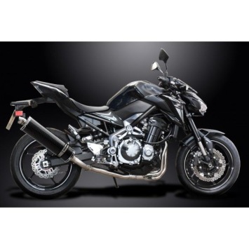 Delkevic volledig systeem Oval Carbon 450mm zonder e-keur - Z900 (2017-2019)