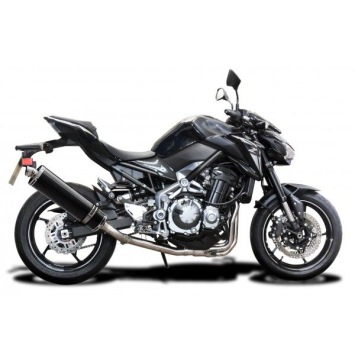 Delkevic volledig systeem Oval Carbon 450mm zonder e-keur - Z900 (2017-2019)