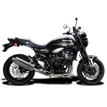 Delkevic volledig systeem Oval RVS 350mm zonder e-keur - Z900RS 2018-2020