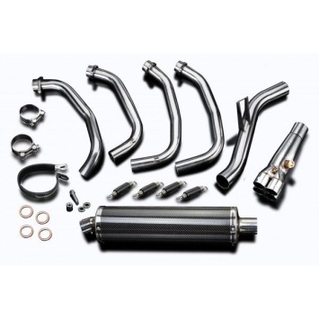 Delkevic volledig systeem Oval Carbon 450mm zonder e-keur - Z900RS 2018-2020