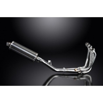 Delkevic volledig systeem Oval Carbon 350mm zonder e-keur - Z900RS 2018-2020