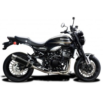 Delkevic volledig systeem Round Carbon 350mm zonder e-keur - Z900RS 2018-2020