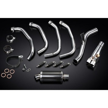 Delkevic volledig systeem Oval Carbon 225mm zonder e-keur - Z900RS 2018-2020