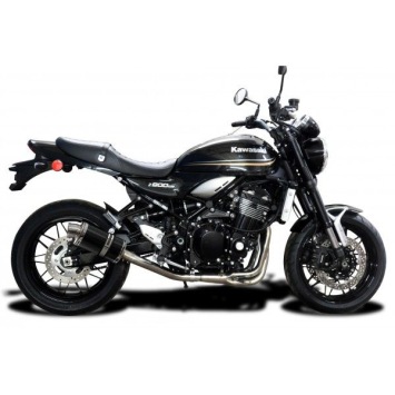 Delkevic volledig systeem Oval Carbon 225mm zonder e-keur - Z900RS 2018-2020