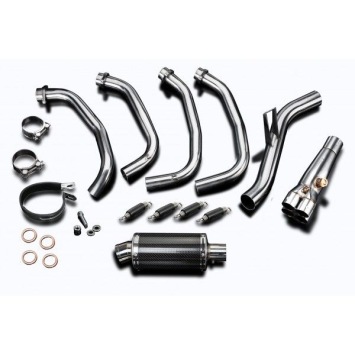 Delkevic volledig systeem Oval Carbon 225mm zonder e-keur - Z900RS 2018-2020