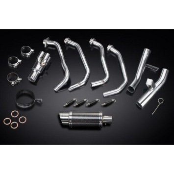 Delkevic volledig systeem Round RVS 200mm zonder e-keur - KLZ1000 1000 VERSYS (2015-2018)