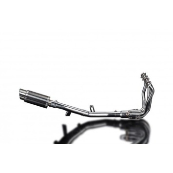 Delkevic volledig systeem Round Carbon 200mm zonder e-keur - KLZ1000 1000 VERSYS (2015-2018)