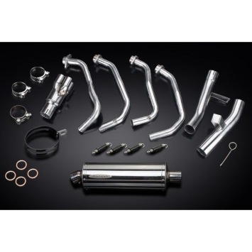 Delkevic volledig systeem Oval RVS 350mm zonder e-keur - KLZ1000 1000 VERSYS (2015-2018)