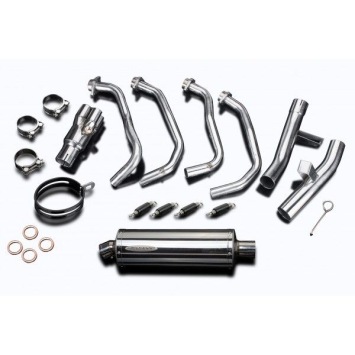 Delkevic volledig systeem Oval RVS 350mm zonder e-keur - KLZ1000 1000 VERSYS (2015-2018)