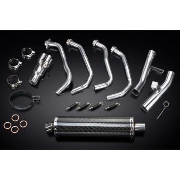 Delkevic volledig systeem Oval Carbon 450mm zonder e-keur - KLZ1000 1000 VERSYS (2015-2018)