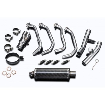 Delkevic volledig systeem Oval Carbon 350mm zonder e-keur - KLZ1000 1000 VERSYS (2015-2018)