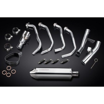 Delkevic volledig systeem Tri-Oval RVS 320mm zonder e-keur - KLZ1000 1000 VERSYS (2015-2018)