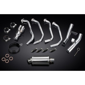 Delkevic volledig systeem Oval RVS 225mm zonder e-keur - KLZ1000 1000 VERSYS (2015-2018)