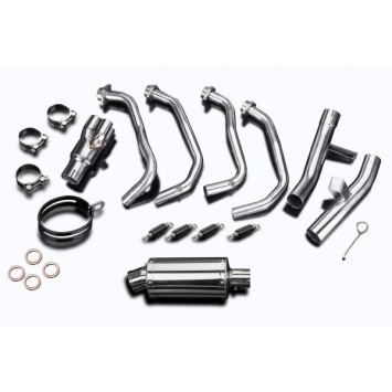 Delkevic volledig systeem Oval RVS 225mm zonder e-keur - KLZ1000 1000 VERSYS (2015-2018)