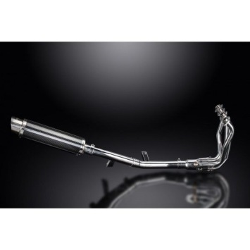 Delkevic volledig systeem Round Carbon 350mm zonder e-keur - KLZ1000 1000 VERSYS (2015-2018)