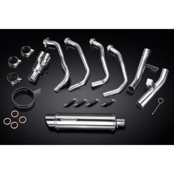 Delkevic volledig systeem Round RVS 350mm zonder e-keur - KLZ1000 1000 VERSYS (2015-2018)